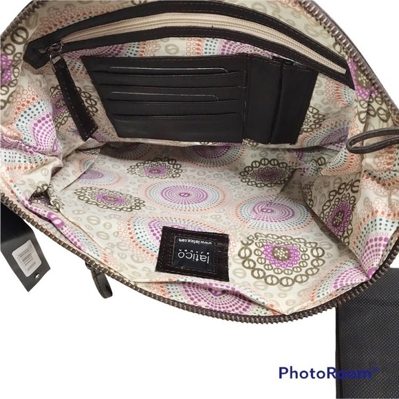 Latico leather colorblock Dee Dee shoulder bag NWT - Picture 5 of 9